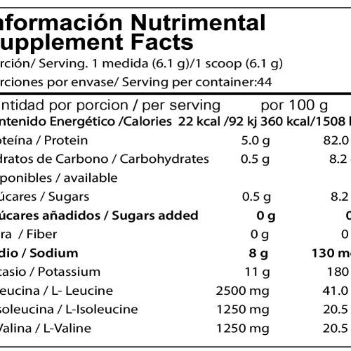 BCAA 270 gr