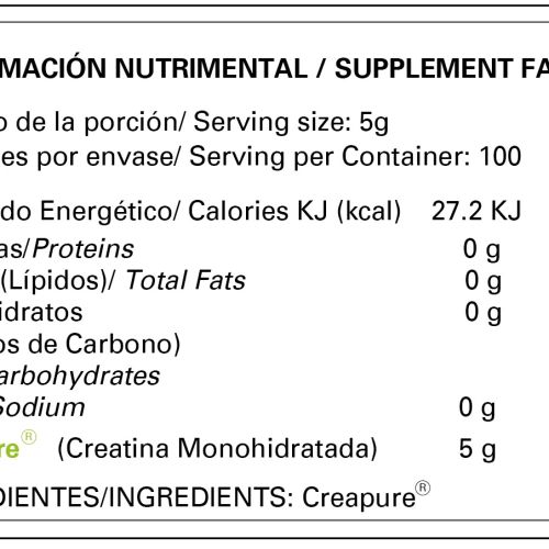Creapure 500 gr